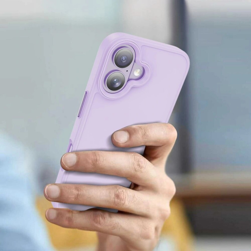 Tech-Protect MagMat etui do Apple iPhone 17, matowe lawendowe