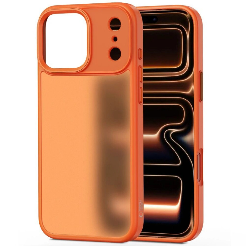Tech-Protect MagMat etui do Apple iPhone 17 Pro, matowe w kolorze kosmicznej pomarańczy