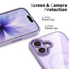 Tech-Protect MagMat MagSafe etui do Apple iPhone 17, lawendowe/przezroczyste