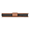 iCarer Wallet Case 2in1 etui skórzane z klapką do iPhone 14 Plus, Anti-RFID, brązowe (WMI14220727-BN)