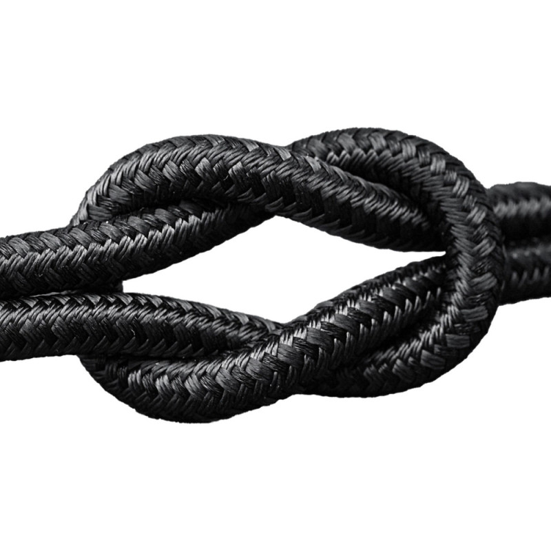 Kabel Dudao L3CC USB-C – USB-C 60 W, 1,2 m, w oplocie, czarny