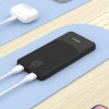 Powerbank Dudao K10 10000 mAh, 2 x USB-A, 2,4 A, biały