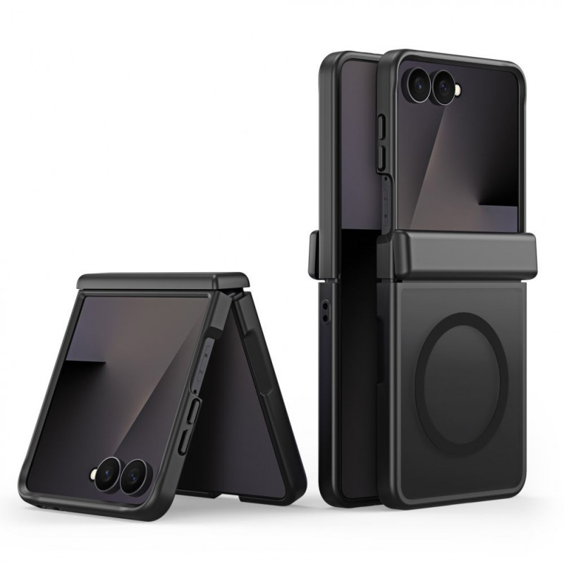 Dux Ducis Yind etui hybrydowe do Samsung Galaxy Z Flip8, MagSafe, czarne