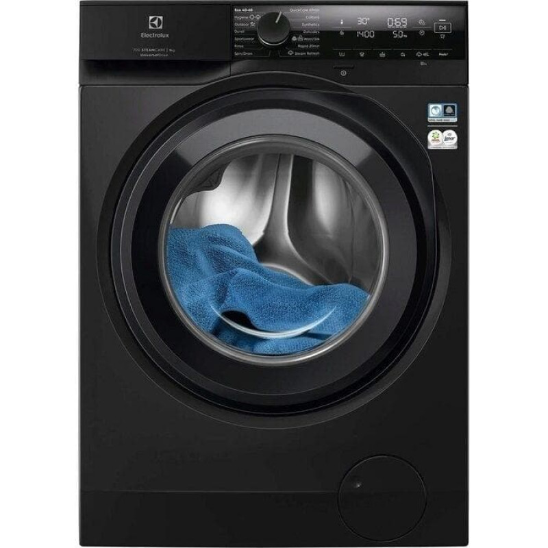 Electrolux EW7FG4492UDE pralka ładowana od przodu, 9 kg, czarna