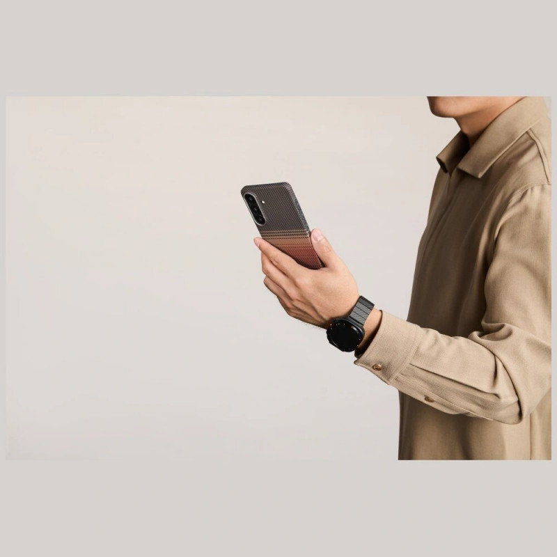 PITAKA Edge Case MagSafe etui do Samsung Galaxy S26+, zachód słońca