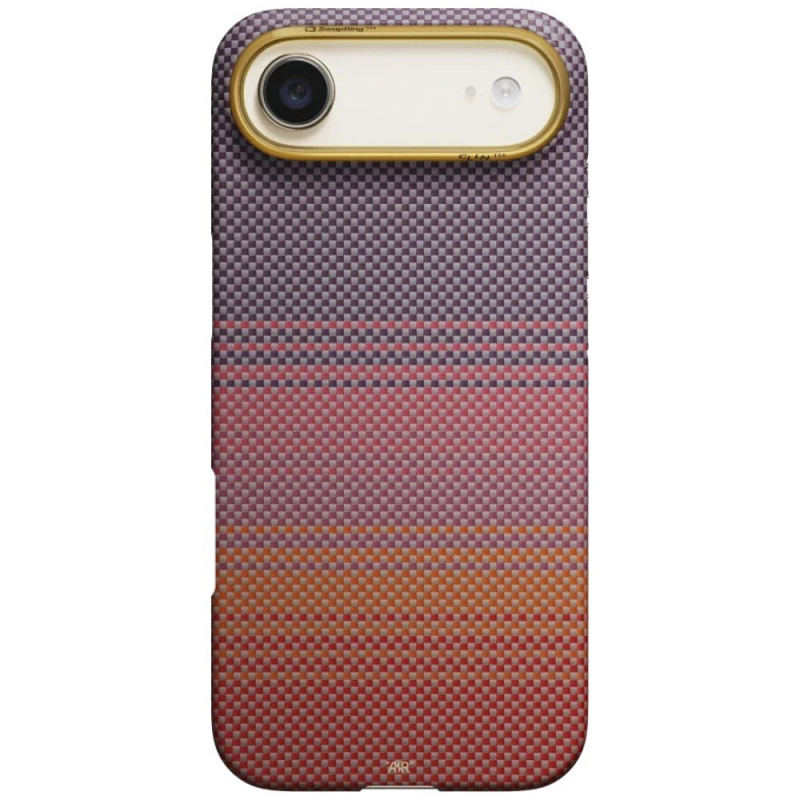 PITAKA Edge Case California Dream 02 etui do Apple iPhone Air, zachód słońca