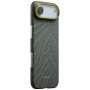 PITAKA Edge Case Breath of Veins etui do Apple iPhone Air, dive green