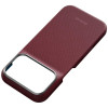 Etui PITAKA Edge Case Argyle MagSafe do Apple iPhone 18 Pro / 17 Pro, bordowe