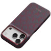 Etui PITAKA Edge Case Argyle MagSafe do Apple iPhone 18 Pro / 17 Pro, niebiesko-czerwone