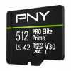 PNY PRO Elite Prime karta pamięci microSDXC 512 GB, UHS-I, Class 10, U3, V30, P-SDU512V32200PEP-GE