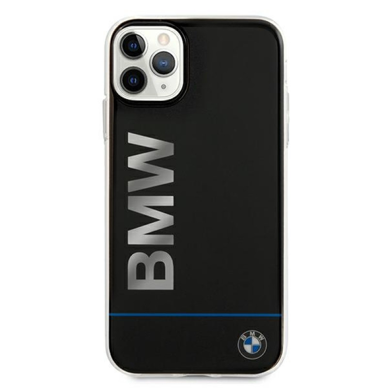 BMW BMHCN58PCUBBK Apple iPhone 11 Pro etui twarde Signature Printed Logo, czarny