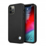 BMW BMHCP12LRCDPK Apple iPhone 12 Pro Max etui twarde Leather Deboss, czarny