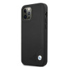 BMW BMHCP12LRCDPK Apple iPhone 12 Pro Max etui twarde Leather Deboss, czarny