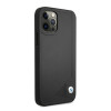 BMW BMHCP12LRCDPK Apple iPhone 12 Pro Max etui twarde Leather Deboss, czarny