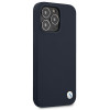 BMW BMHCP13XSILNA Apple iPhone 13 Pro Max etui twarde Silicone Signature, Navy