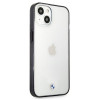 BMW BMHCP13SPCUMRBK Apple iPhone 13 mini etui twarde Signature Collection, przezroczyste