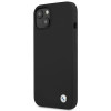 BMW BMHCP13SSILBK Apple iPhone 13 mini etui twarde Silicone Signature, czarny