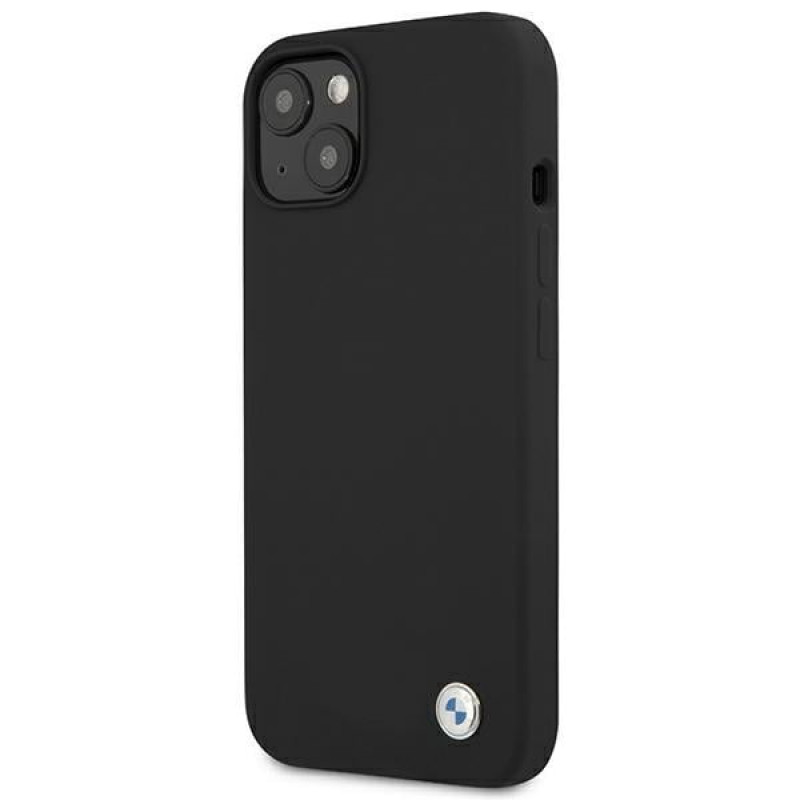 BMW BMHCP13SSILBK Apple iPhone 13 mini etui twarde Silicone Signature, czarny