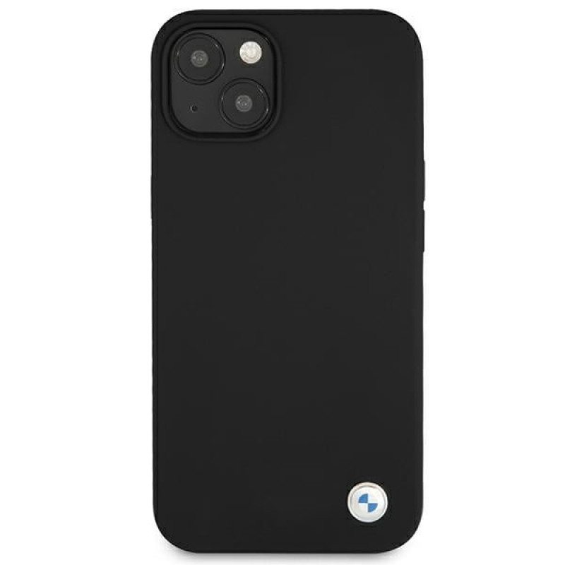 BMW BMHCP13SSILBK Apple iPhone 13 mini etui twarde Silicone Signature, czarny