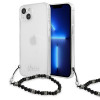 Guess GUHCP13SKPSBK Apple iPhone 13 mini etui twarde Black Pearl, przezroczyste