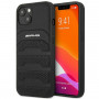Mercedes-AMG AMHCP14MGSEBK Apple iPhone 14 Plus / 15 Plus etui twarde, Leather Debossed Lines, czarny