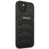 Mercedes-AMG AMHCP14MGSEBK Apple iPhone 14 Plus / 15 Plus etui twarde, Leather Debossed Lines, czarny