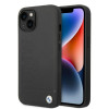 BMW BMHMP14MSLLBK Apple iPhone 14 Plus / 15 Plus etui twarde, Signature Logo Imprint MagSafe, czarny