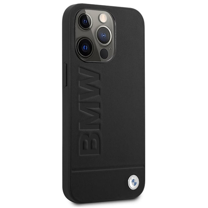 BMW BMHMP14LSLLBK Apple iPhone 14 Pro etui twarde, Signature Logo Imprint MagSafe, czarny