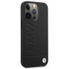 BMW BMHMP14XSLLBK Apple iPhone 14 Pro Max etui twarde, Signature Logo Imprint MagSafe, czarny