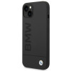 BMW BMHMP14MSLBLBK Apple iPhone 14 Plus / 15 Plus etui twarde, Silicone Signature Logo MagSafe, czarny