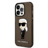 Karl Lagerfeld KLHCP14XHNIKTCK Apple iPhone 14 Pro Max etui twarde, Ikonik Karl, czarny