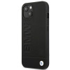BMW BMHCP14MSLLBK etui na Apple iPhone 14 Plus / 15 Plus, Leather Stamp, czarny