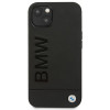 BMW BMHCP14MSLLBK etui na Apple iPhone 14 Plus / 15 Plus, Leather Stamp, czarny