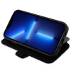 BMW BMBKP14L22RVSK Leather Stamp Blue Lines etui książkowe dla Apple iPhone 14 Pro 6.1", czarne