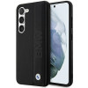 BMW BMHCS23M22RDPK Leather Textured & Stripe etui twarde do Samsung Galaxy S23+ (S916), czarny