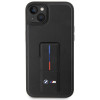 Etui BMW Grip Stand Hot Stamp dla Apple iPhone 14 / 15 / 13, czarne