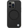 BMW BMHMP14XSILBK2 Signature Liquid Silicone MagSafe etui na Apple iPhone 14 Pro Max, czarne