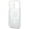 Guess GUHMP13LH4STW 4G MagSafe etui twarde dla Apple iPhone 13 Pro, brązowy