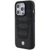 BMW BMHCP15X22RPSK Leather Seats Pattern etui twarde na Apple iPhone 15 Pro Max, czarny
