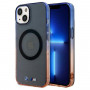 BMW BMHMP15MHTGE Gradient Bumper MagSafe Hardcase do Apple iPhone 15 Plus / 14 Plus, szary