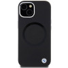 BMW BMHMP15MSILBK2 Signature Liquid Silicone MagSafe etui na Apple iPhone 15 Plus / 14 Plus, czarny