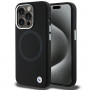 BMW BMHMP15XSILBK2 Signature Liquid Silicone MagSafe etui dla Apple iPhone 15 Pro Max, czarny