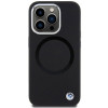 BMW BMHMP15XSILBK2 Signature Liquid Silicone MagSafe etui dla Apple iPhone 15 Pro Max, czarny