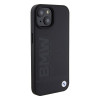 BMW BMHMP15SSLLBK Signature Logo Imprint MagSafe etui twarde na Apple iPhone 15, czarny