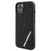 Karl Lagerfeld KLHCP15S3DMKRLK 3D Rubber Multi Logo etui twarde na Apple iPhone 15, czarny