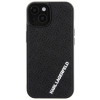 Karl Lagerfeld KLHCP15S3DMKRLK 3D Rubber Multi Logo etui twarde na Apple iPhone 15, czarny