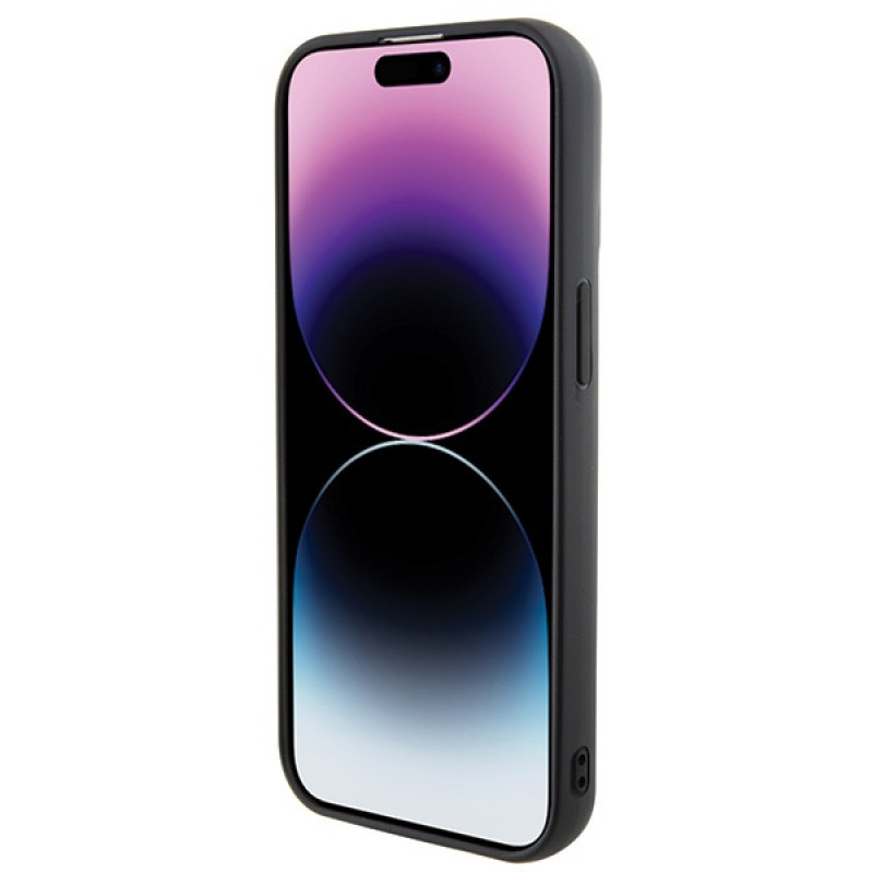 Karl Lagerfeld KLHCP15S3DMKRLK 3D Rubber Multi Logo etui twarde na Apple iPhone 15, czarny