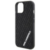 Karl Lagerfeld KLHCP15S3DMKRLK 3D Rubber Multi Logo etui twarde na Apple iPhone 15, czarny