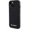 Karl Lagerfeld KLHCP15SPQKPMK Quilted K Pattern etui twarde dla Apple iPhone 15, czarny