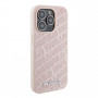 Karl Lagerfeld KLHCP15XPQKPMP Quilted K Pattern Hardcase do Apple iPhone 15 Pro Max, różowy